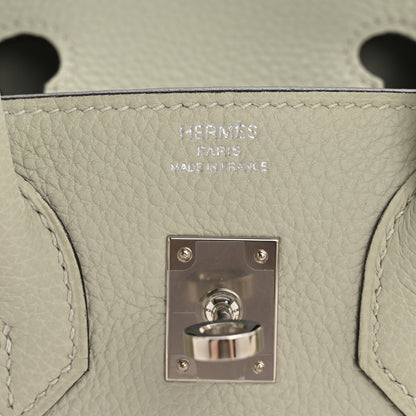 Hermes Togo Birkin 25 Gris Neve 6 of 12