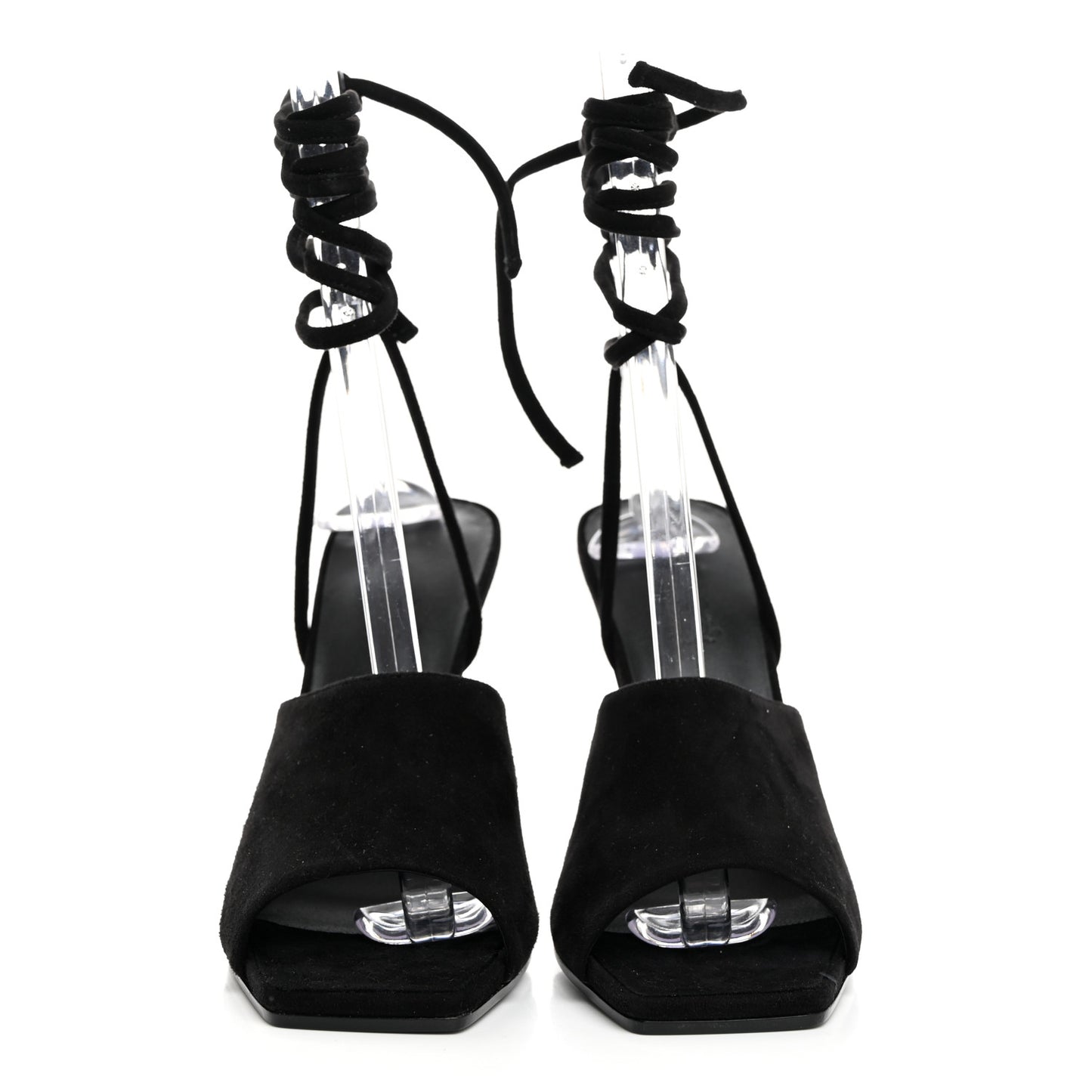 Chevre Velours Image 100 Sandals 38 Black