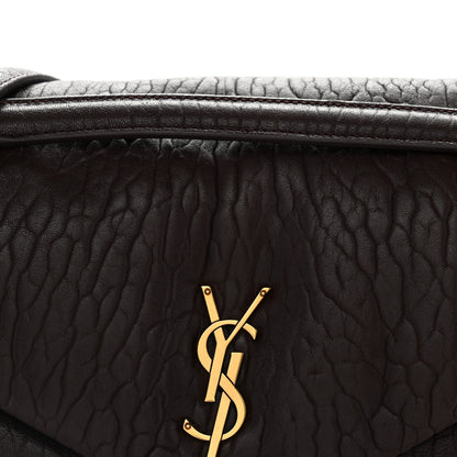 Saint Laurent Grained Lambskin Medium Calypso Dark Currant 8 of 10