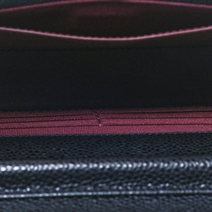 Chanel Caviar Quilted Wallet On Chain WOC Black 5 of 8