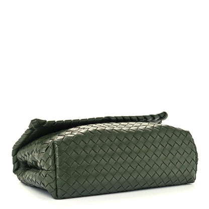 Bottega Veneta Nappa Intrecciato Baby Olimpia Shoulder Bag Moss 4 of 10