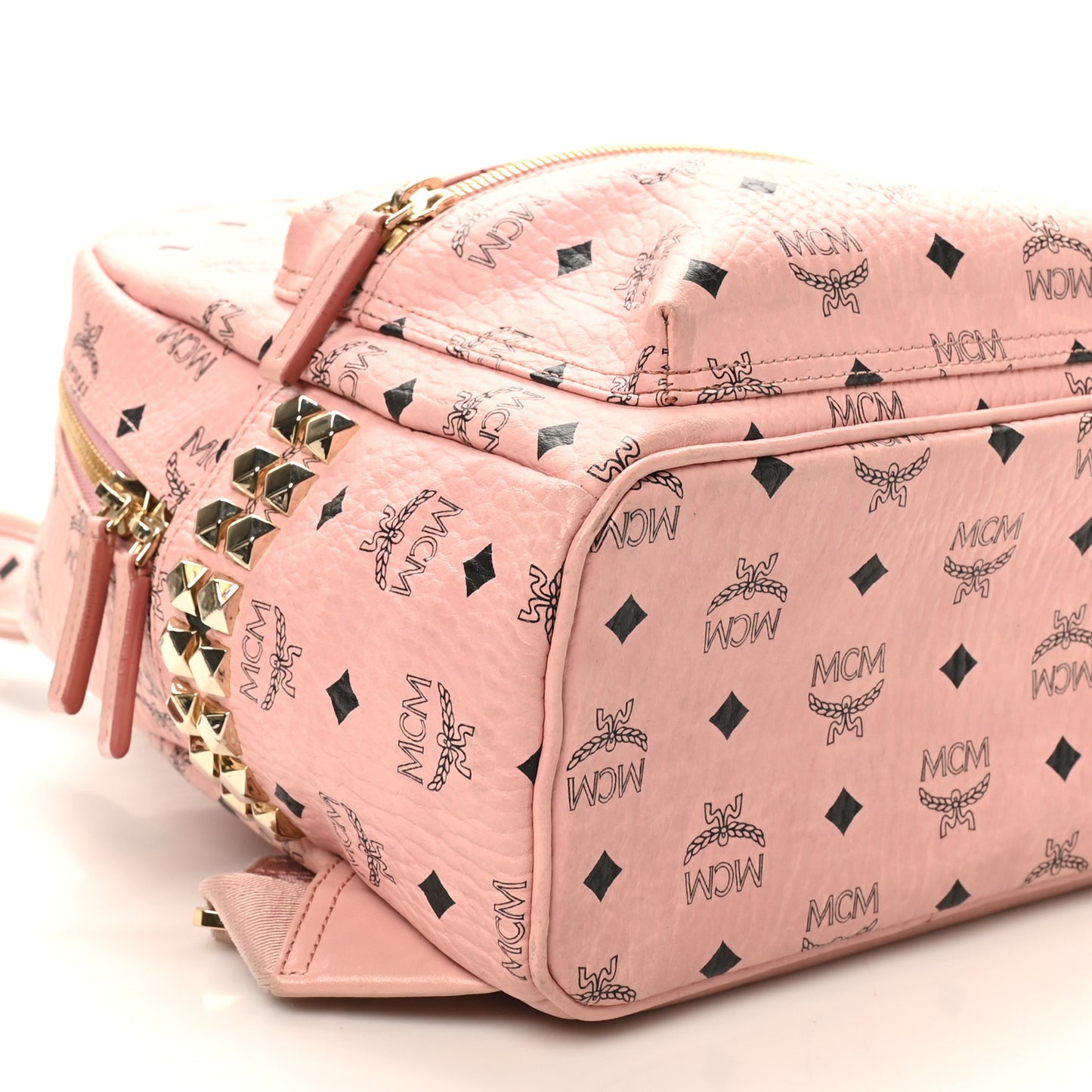 Visetos Small Side Stud Stark Backpack Soft Pink