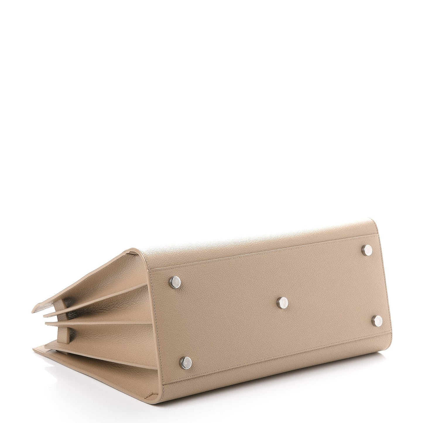 Grained Calfskin Small Sac De Jour Nude Powder