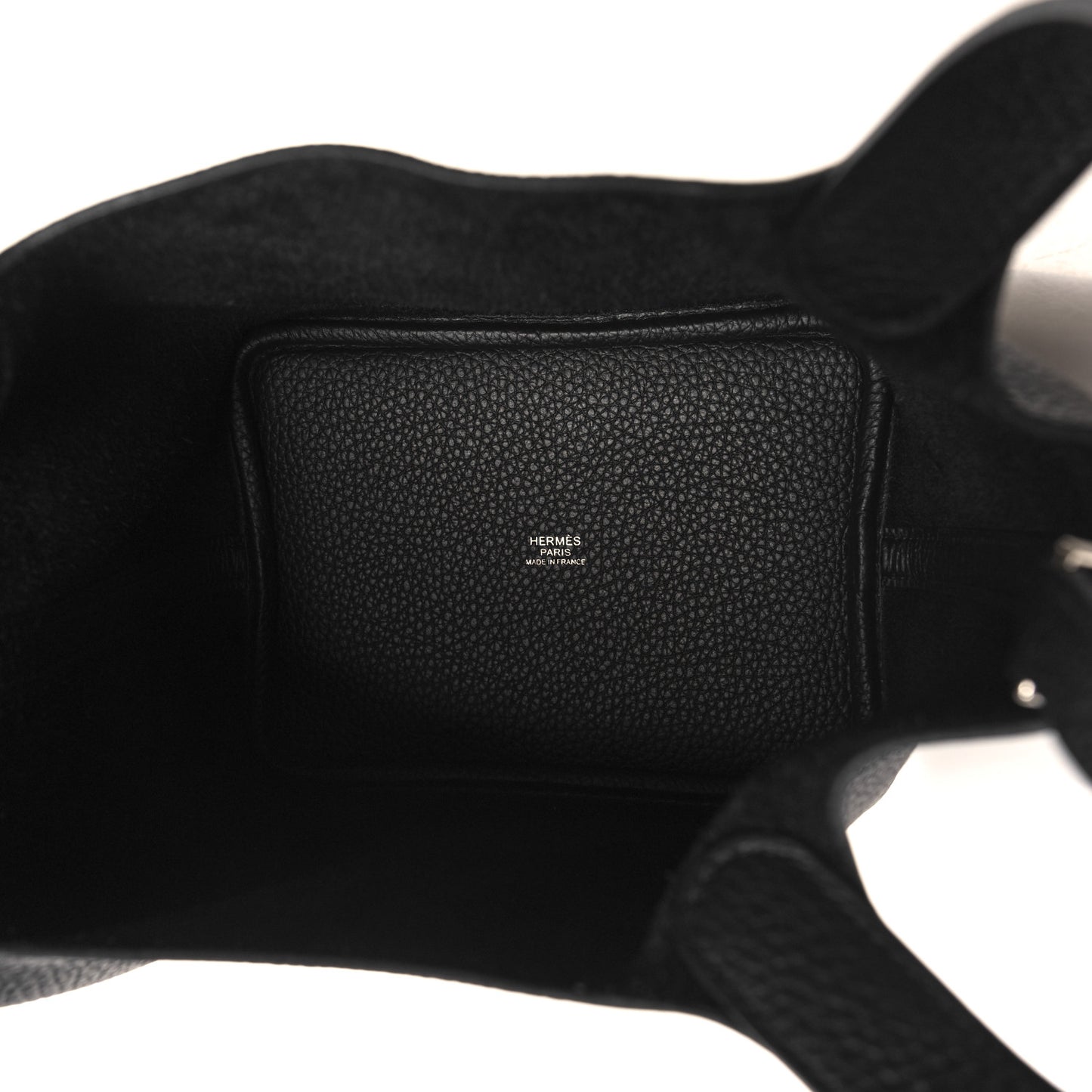 Taurillon Clemence Picotin Lock 18 PM Black