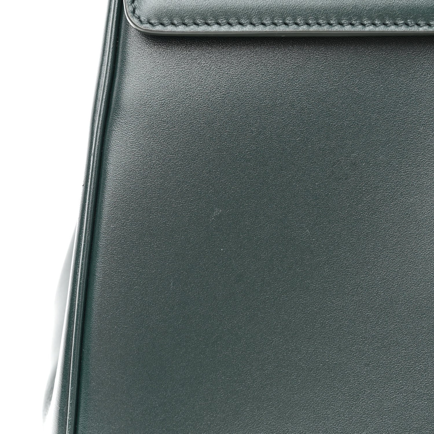 Celine Satinated Calfskin Medium 16 Top Handle Bag Amazone 12 of 13
