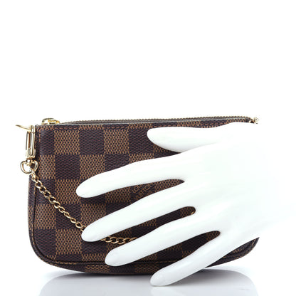 Louis Vuitton Damier Ebene Mini Pochette Accessories 2 of 8