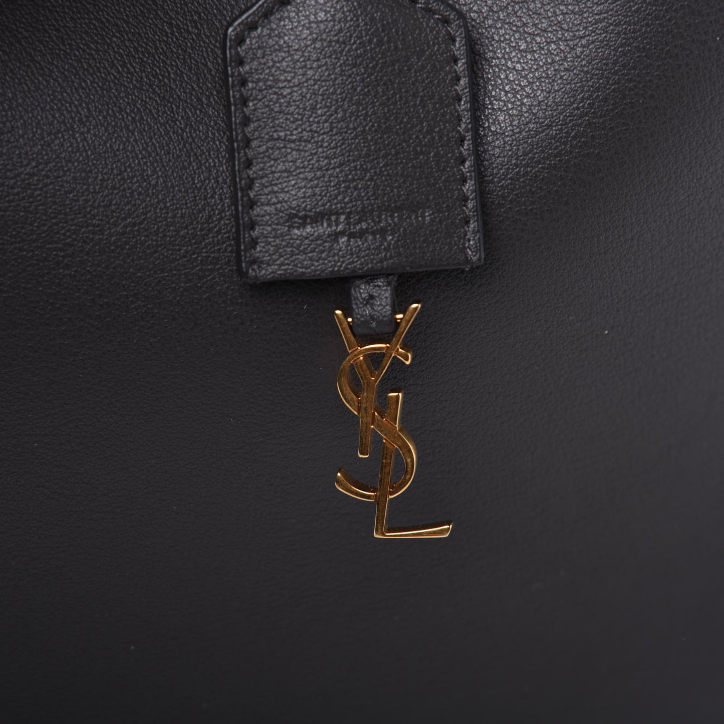 Calfskin Large Shopping Tote Fog