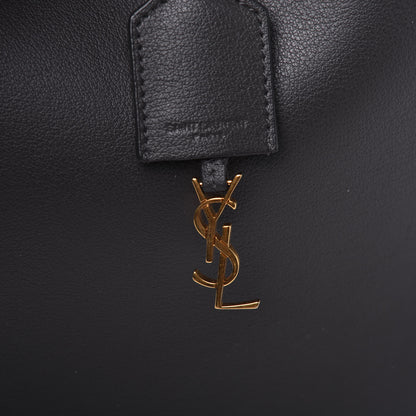 Saint Laurent Calfskin Large Shopping Tote Fog 20 of 23