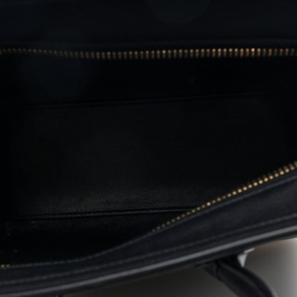 Celine Smooth Calfskin Nano Luggage Black 4 of 9