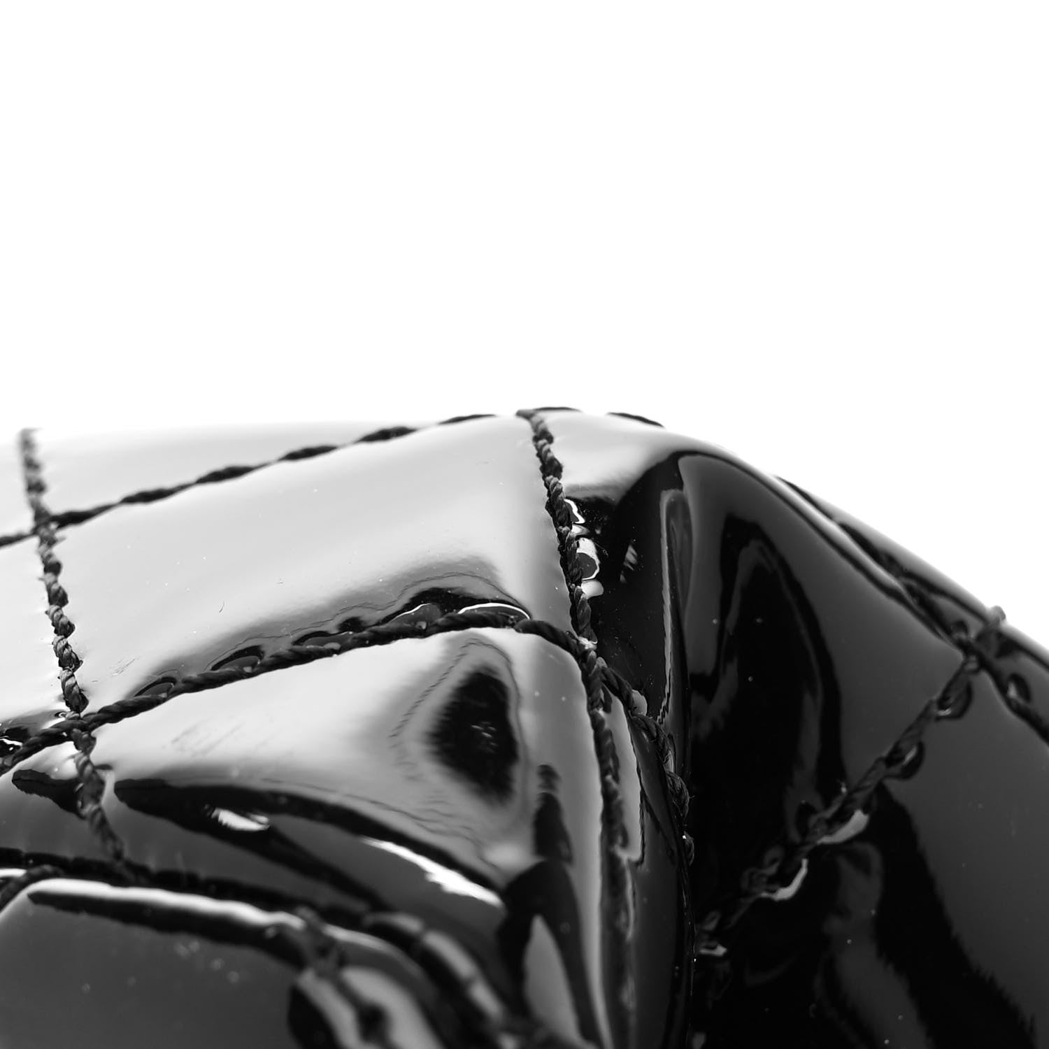 Chanel Patent Calfskin Quilted 2.55 Reissue Mini Flap So Black 11 of 12