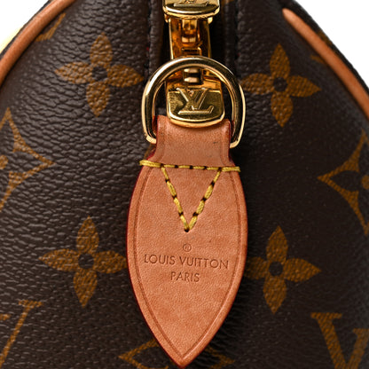 Louis Vuitton Monogram Speedy Bandouliere 20 Black 6 of 12