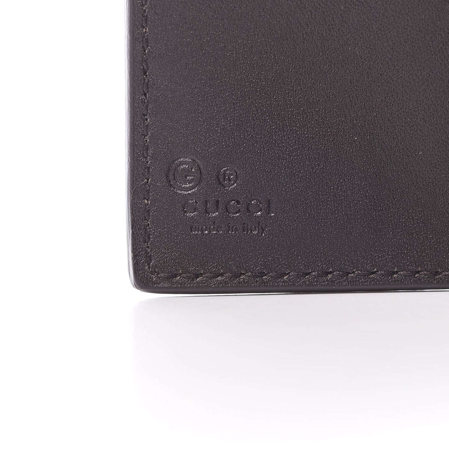 Microguccissima Passport Case Black