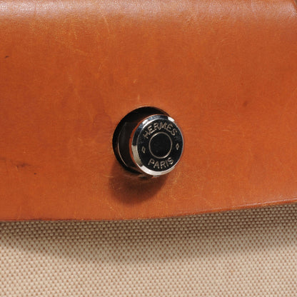 Hermes Toile Herbag MM Natural 6 of 9