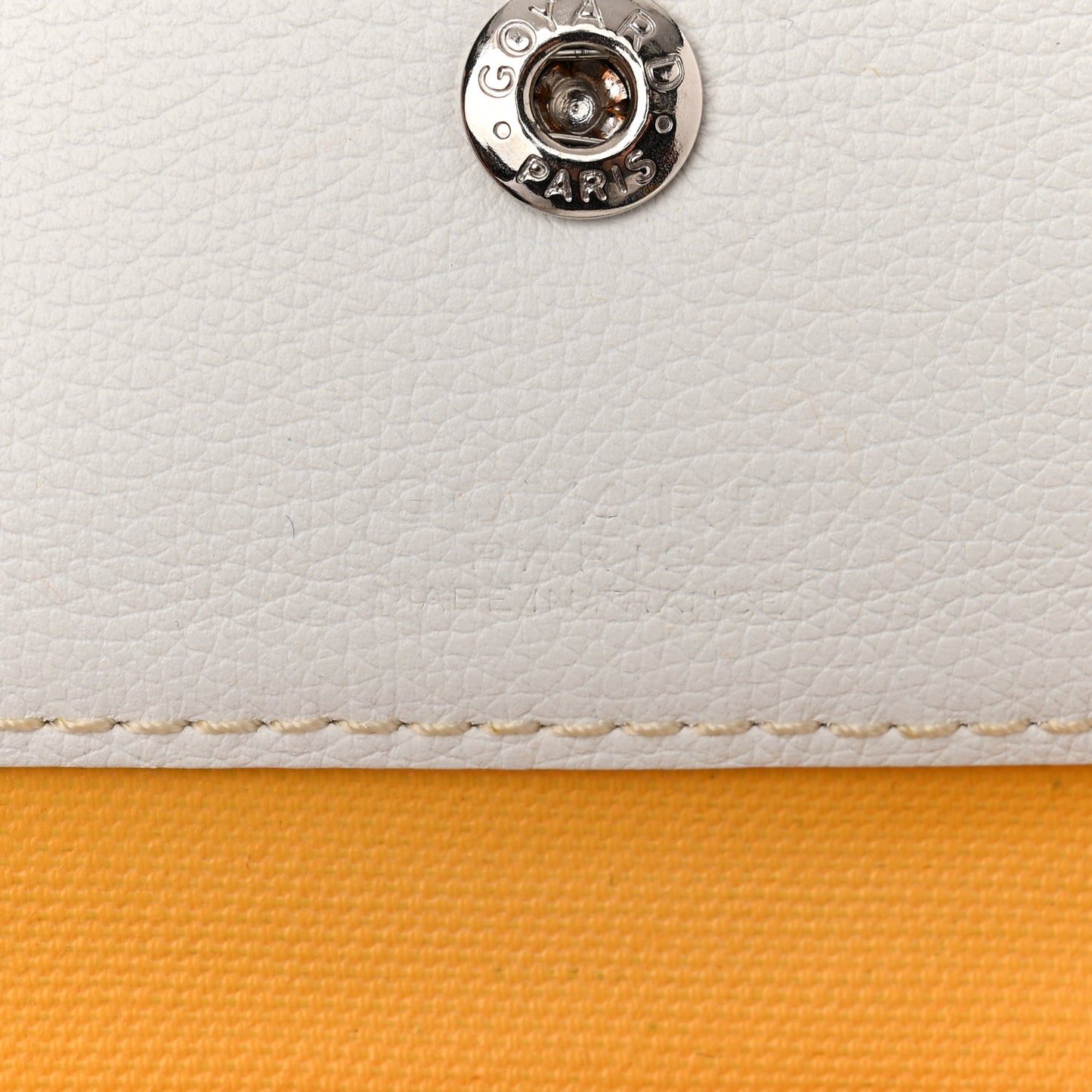 Goyardine Saint Louis Claire Voie GM White