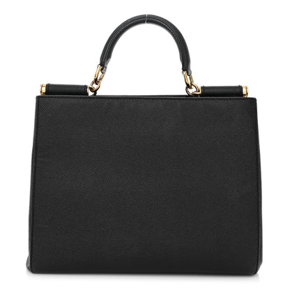Dolce & Gabbana Dauphine Miss Sicily Shopper Tote Black 1 of 13