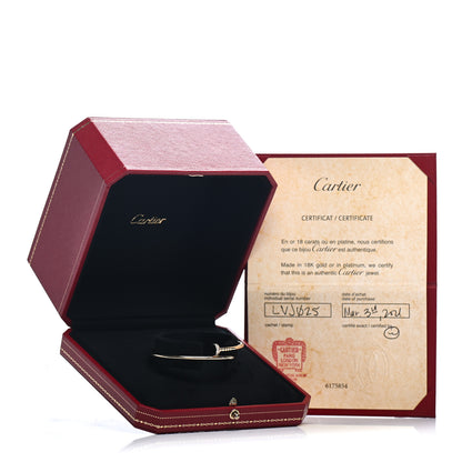 Cartier 18K Yellow Gold Diamond Small Juste Un Clou Bracelet 16 5 of 5