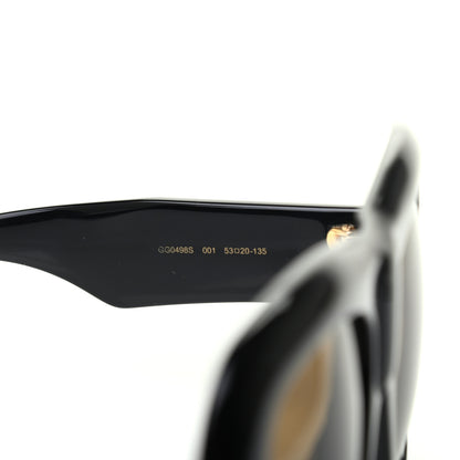 Gucci Acetate Square Frame Sunglasses GG0498S Black 6 of 8