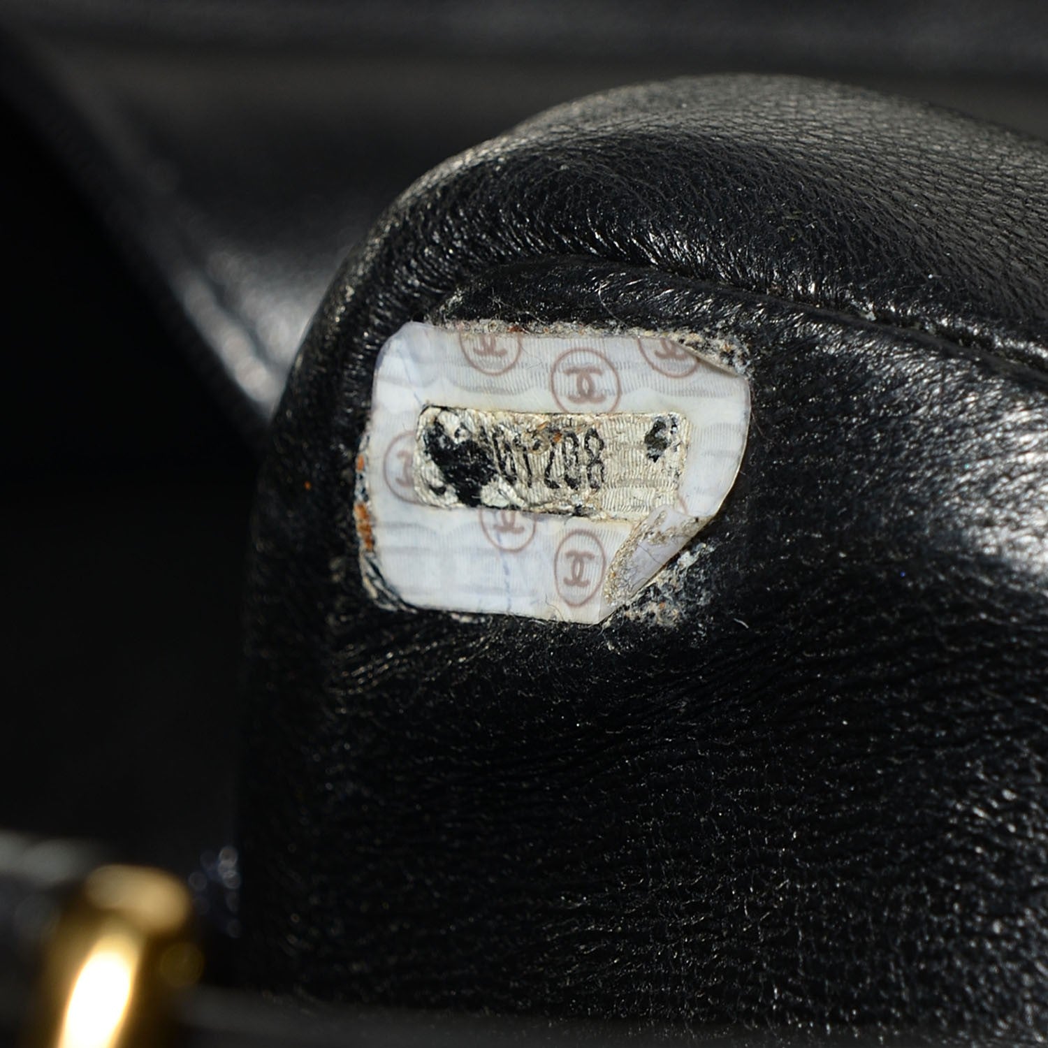 Chanel Lambskin CC Shoulder Bag Black 7 of 7