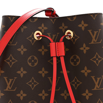 Louis Vuitton Monogram Neonoe MM Coquelicot 9 of 13