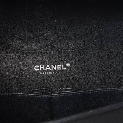 Chanel Iridescent Caviar Quilted Jumbo Double Flap Black 6 of 12