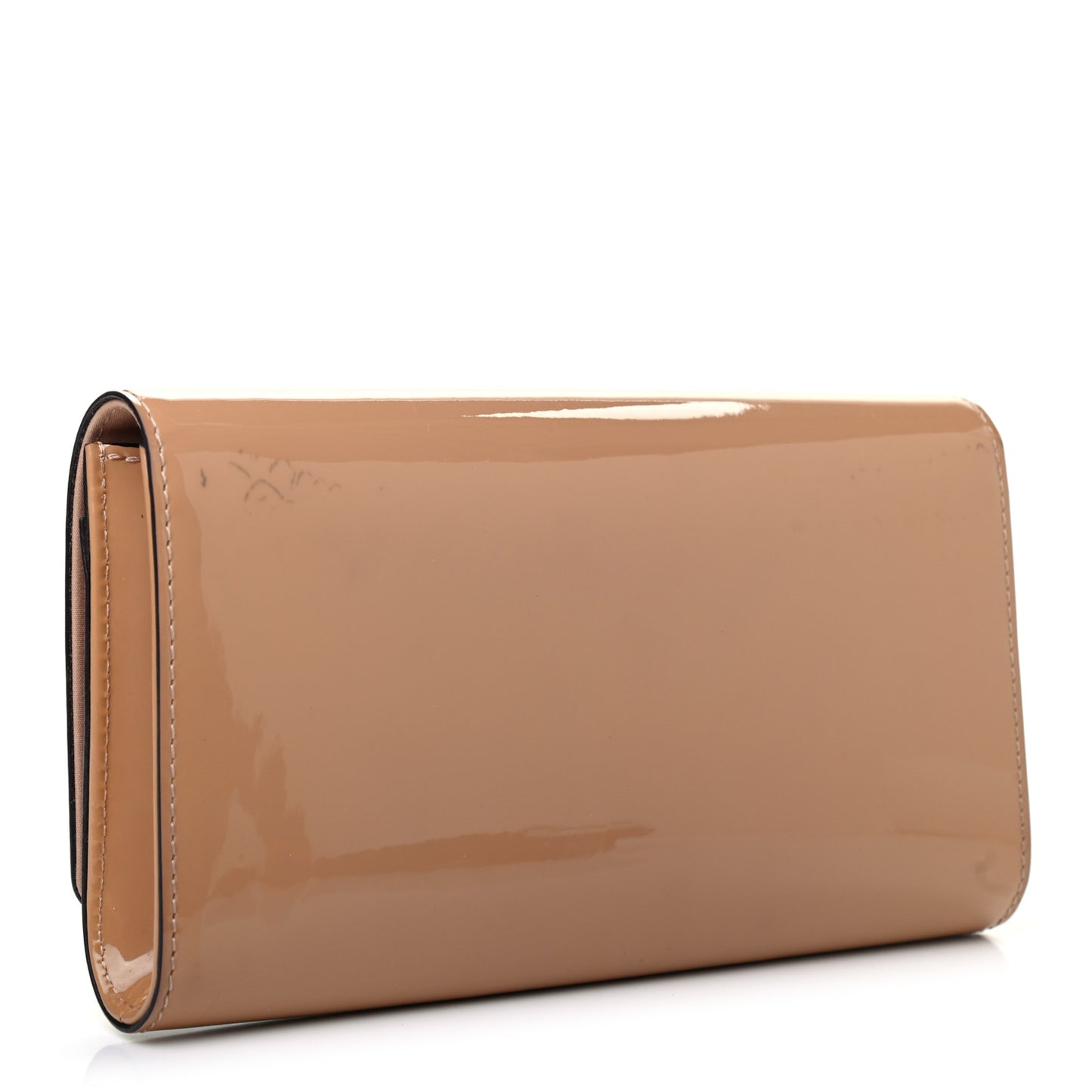 Patent Louise Wallet Nude