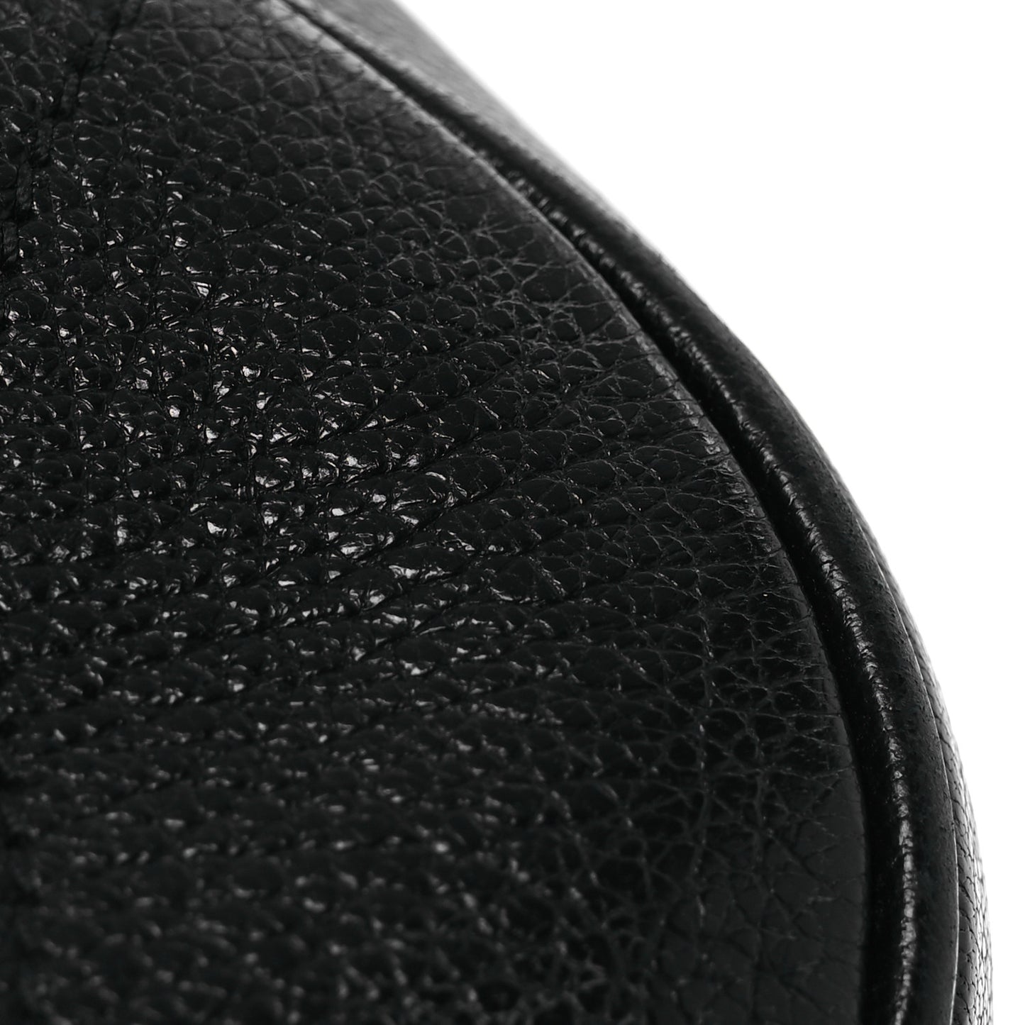 Goatskin Small Aphrodite Shoulder Bag Black