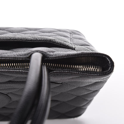 Chanel Caviar Quilted Medallion Tote Black 18 of 18