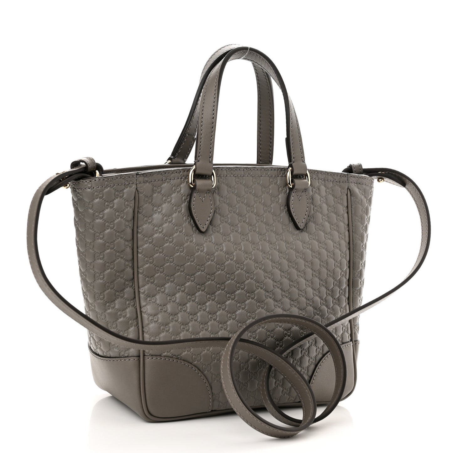 Microguccissima Small Bree Tote Graphite