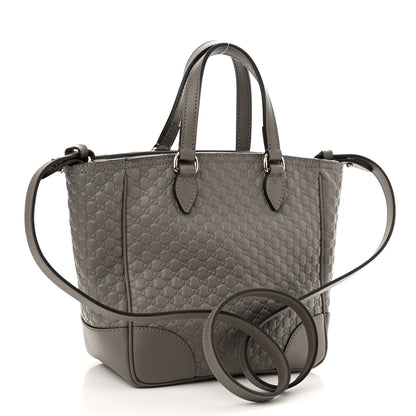 Gucci Microguccissima Small Bree Tote Graphite 3 of 10