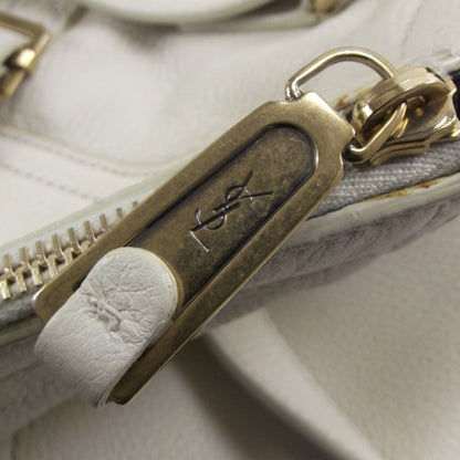 Saint Laurent Large Downtown Tote Ivory 12 of 12