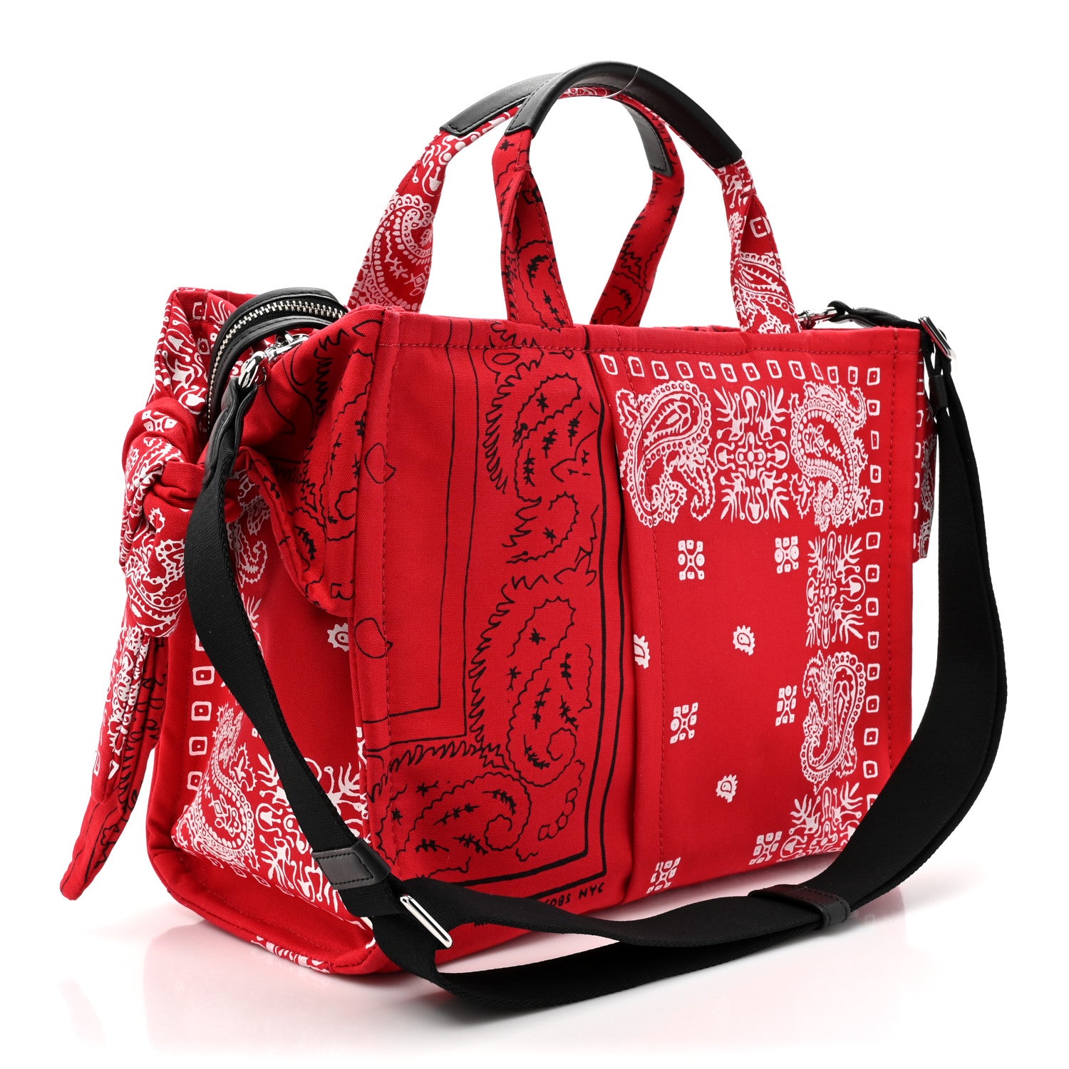 Marc Jacobs Bandana Medium The Tote Bag Red 3 of 9