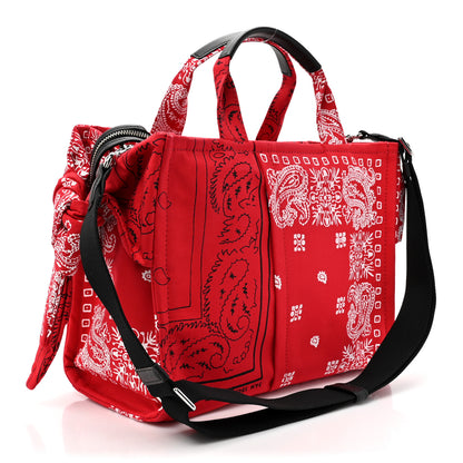 Marc Jacobs Bandana Medium The Tote Bag Red 3 of 9