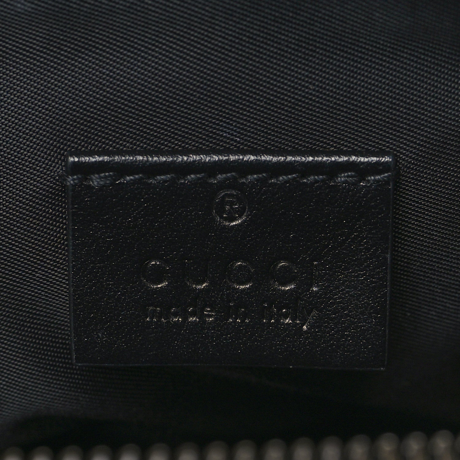 Gucci Calfskin Matelasse GG Marmont Pouch Cosmetic Case Black 6 of 7