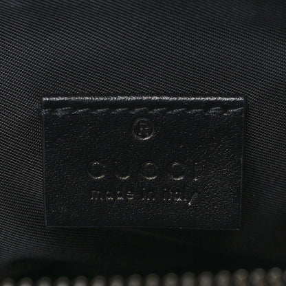 Gucci Calfskin Matelasse GG Marmont Pouch Cosmetic Case Black 6 of 7