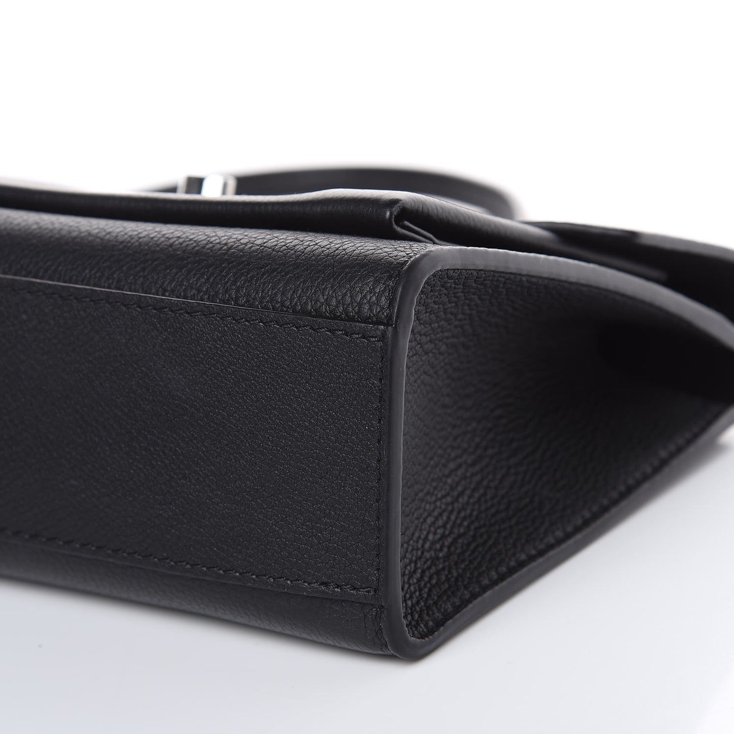 Soft Calfskin My Lockme Chain Bag BB Black