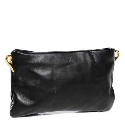 Prada Nappa Fiocco Bow Crossbody Bag Nero Black 3 of 7