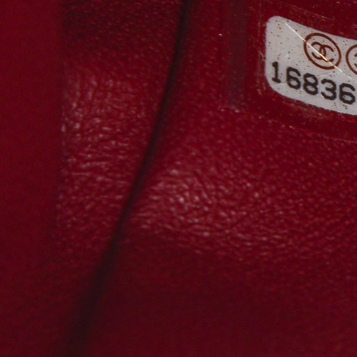Caviar Quilted Jumbo Double Flap Red