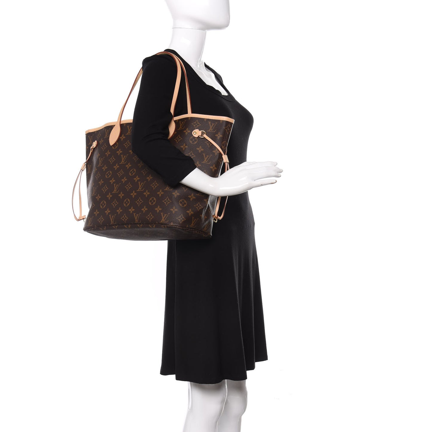 Monogram Neo Neverfull MM Pivoine