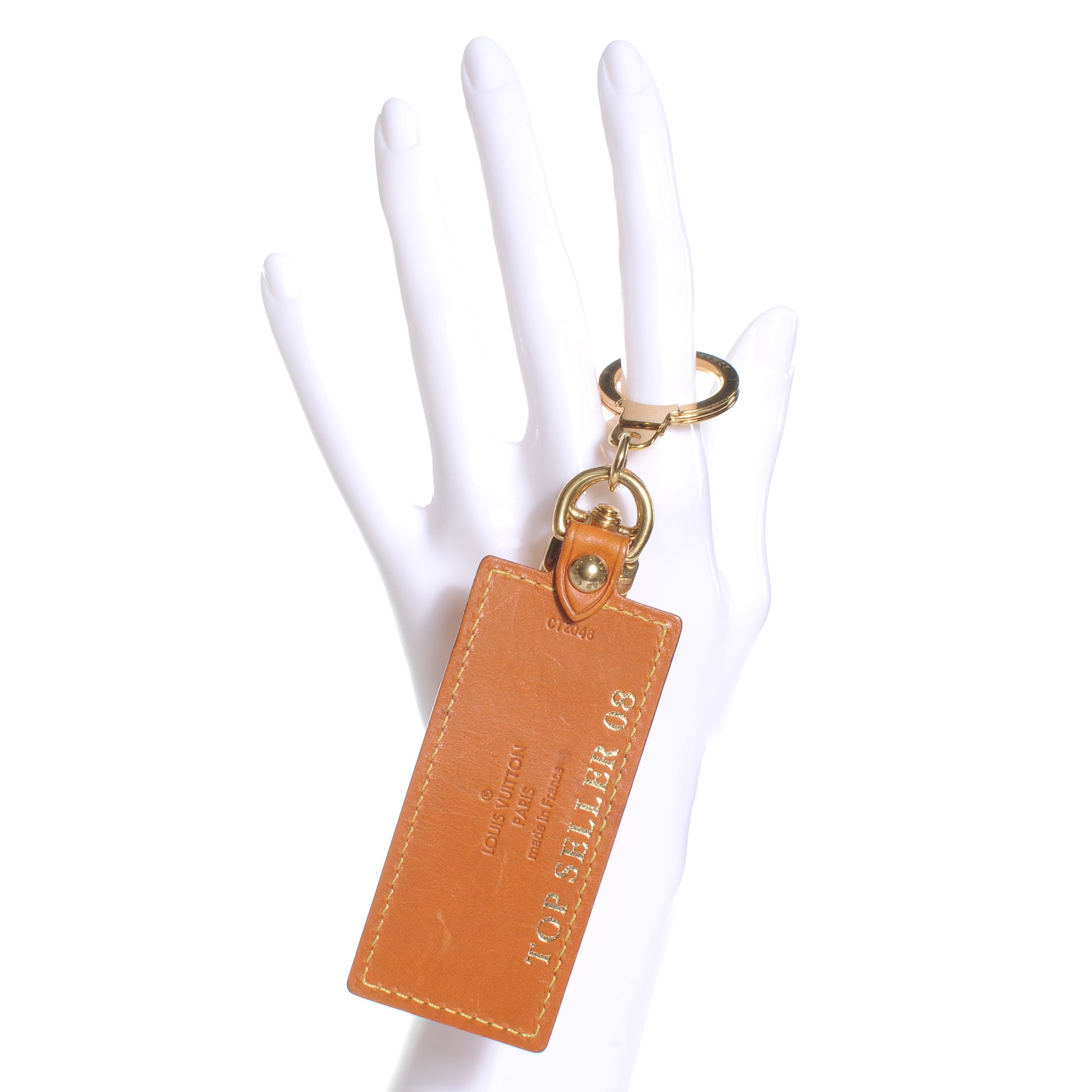 Louis Vuitton Vachetta Porte Clefs Fortune Key Chain 2 of 4