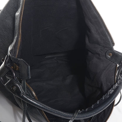 Balenciaga Agneau Classic Hardware Day Hobo Black 6 of 11