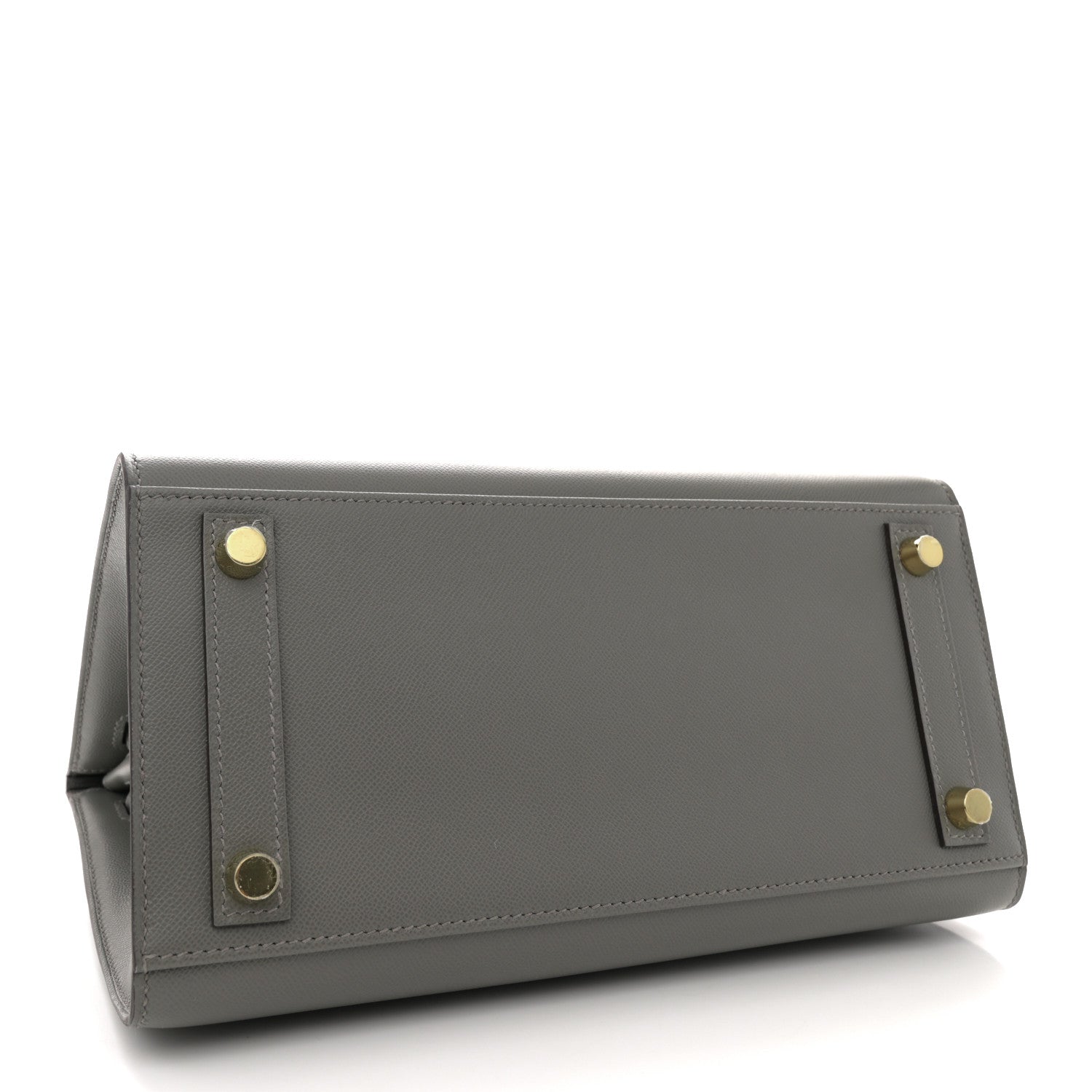 Hermes Madame Calfskin Birkin Sellier 25 Gris Meyer 4 of 11