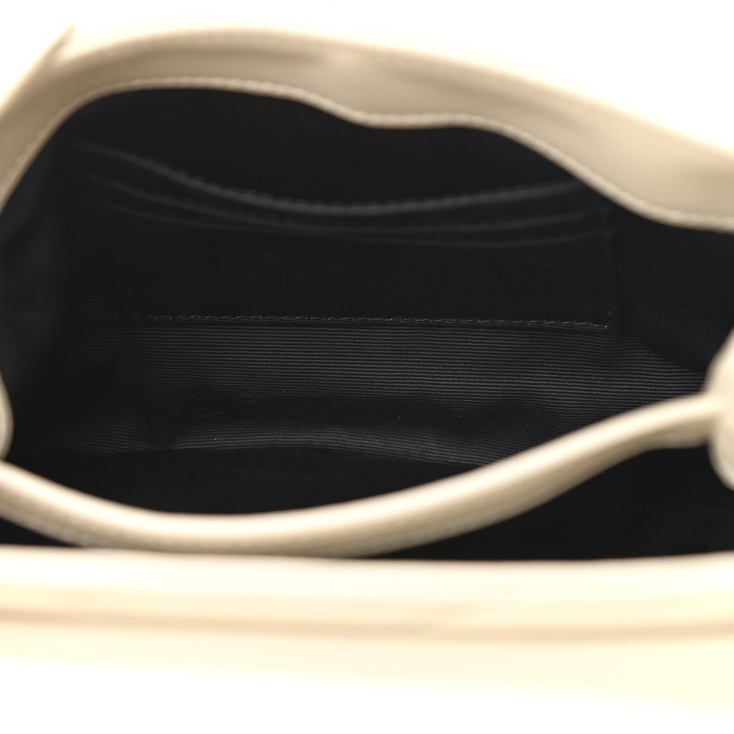 Saint Laurent Calfskin Y Quilted Monogram Toy Loulou Crossbody Bag Ivory 4 of 10