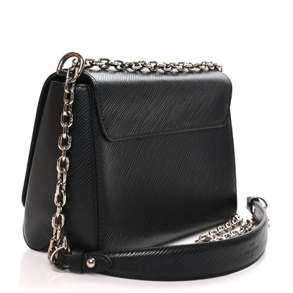 Louis Vuitton Epi Twist Shoulder Bag MM Black 4 of 10