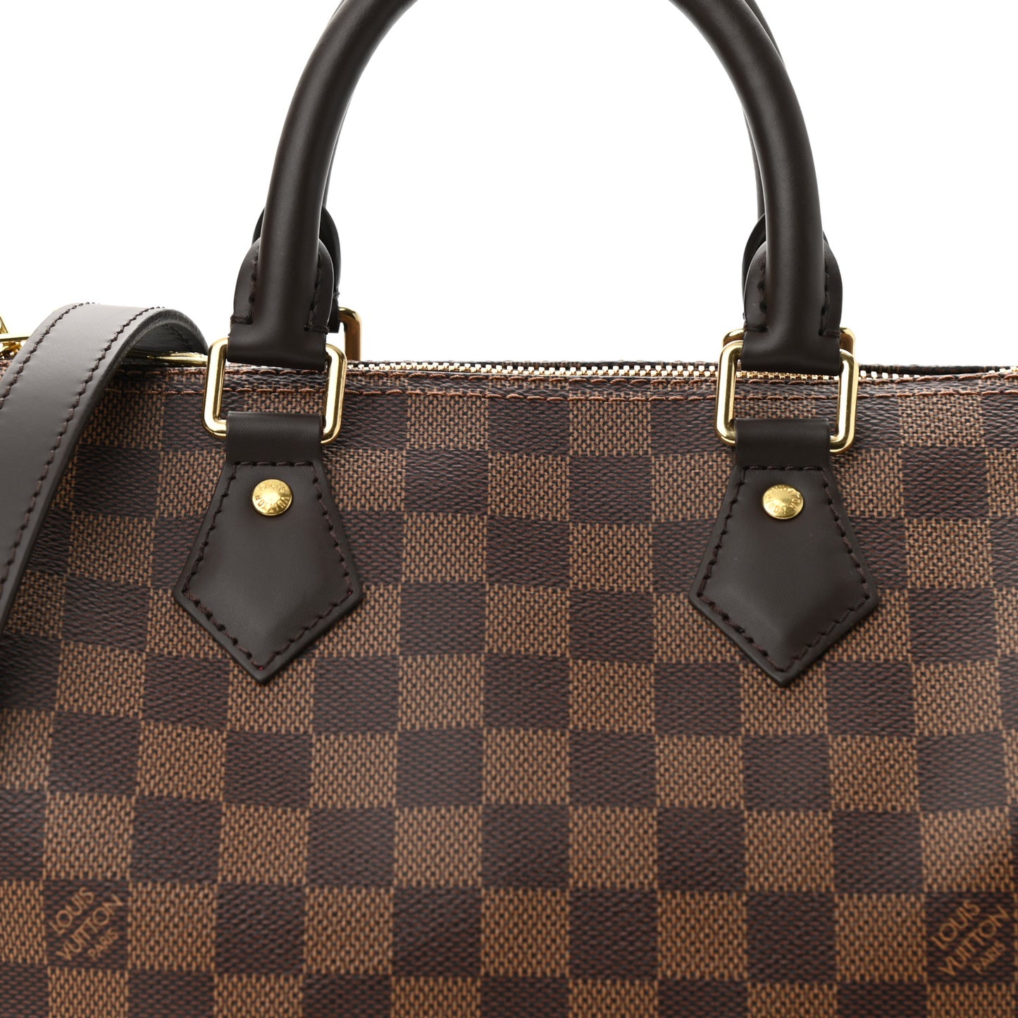 Damier Ebene Speedy Bandouliere 25