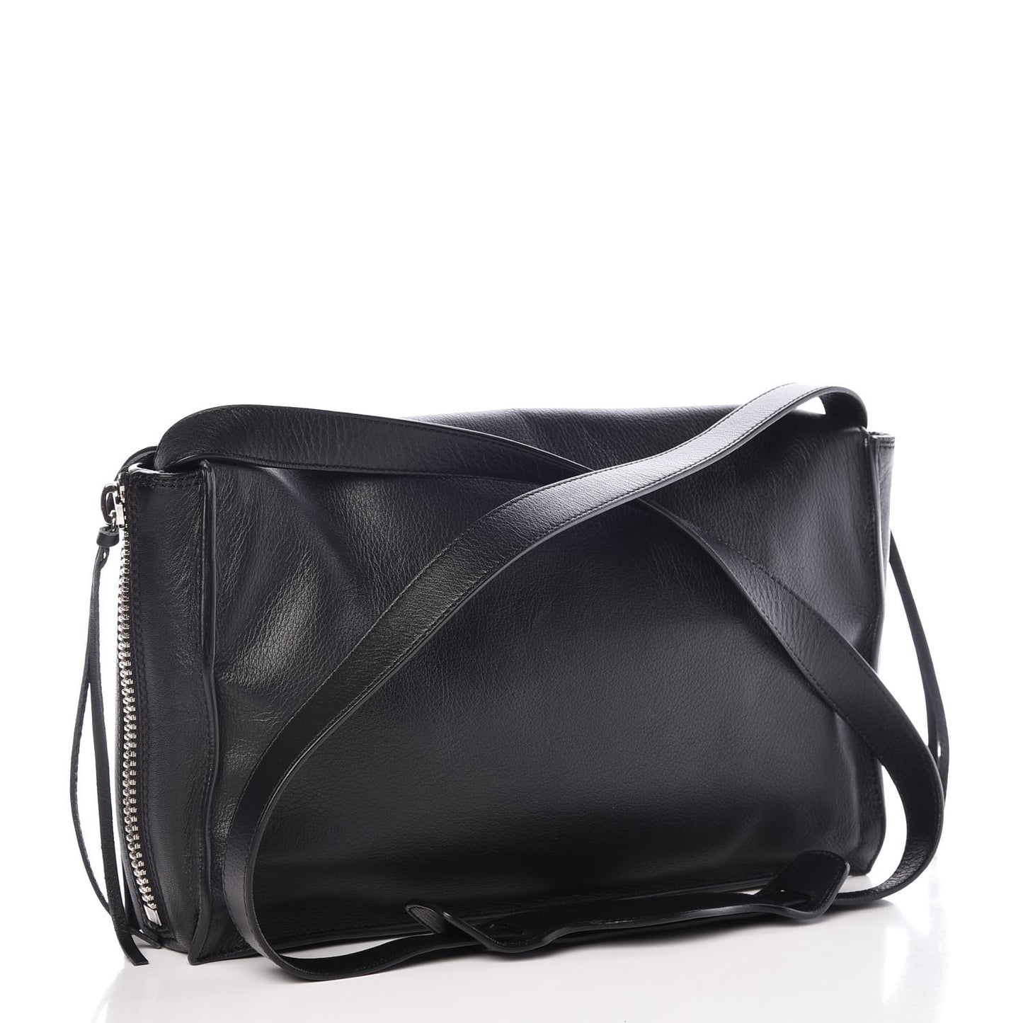 Calfskin Papier Sight Clutch Black