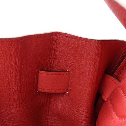 Hermes Taurillon Clemence Birkin 35 Bougainvillea 16 of 33
