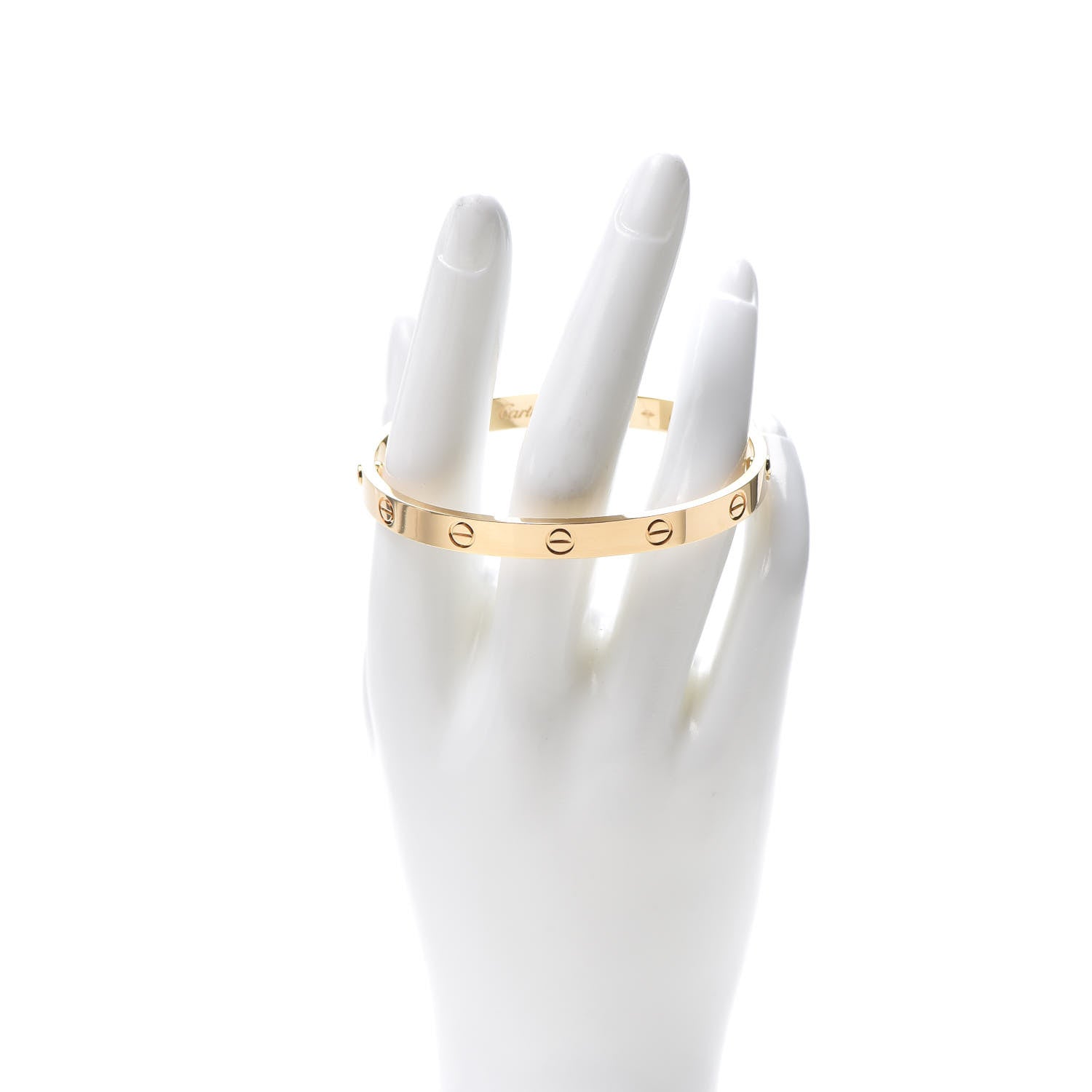 Cartier 18K Yellow Gold LOVE Bracelet 18 2 of 6