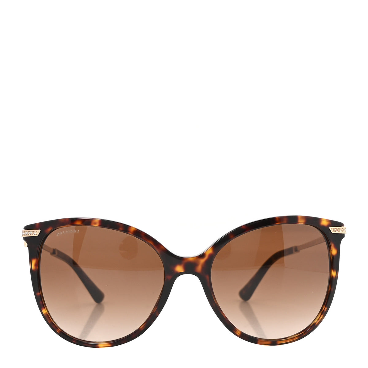 Bulgari Metal Sunglasses 8201 Tortoise Gold 2 of 7