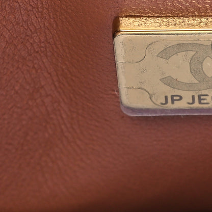 Chanel Lambskin Quilted Small Double Flap Brown 7 of 11