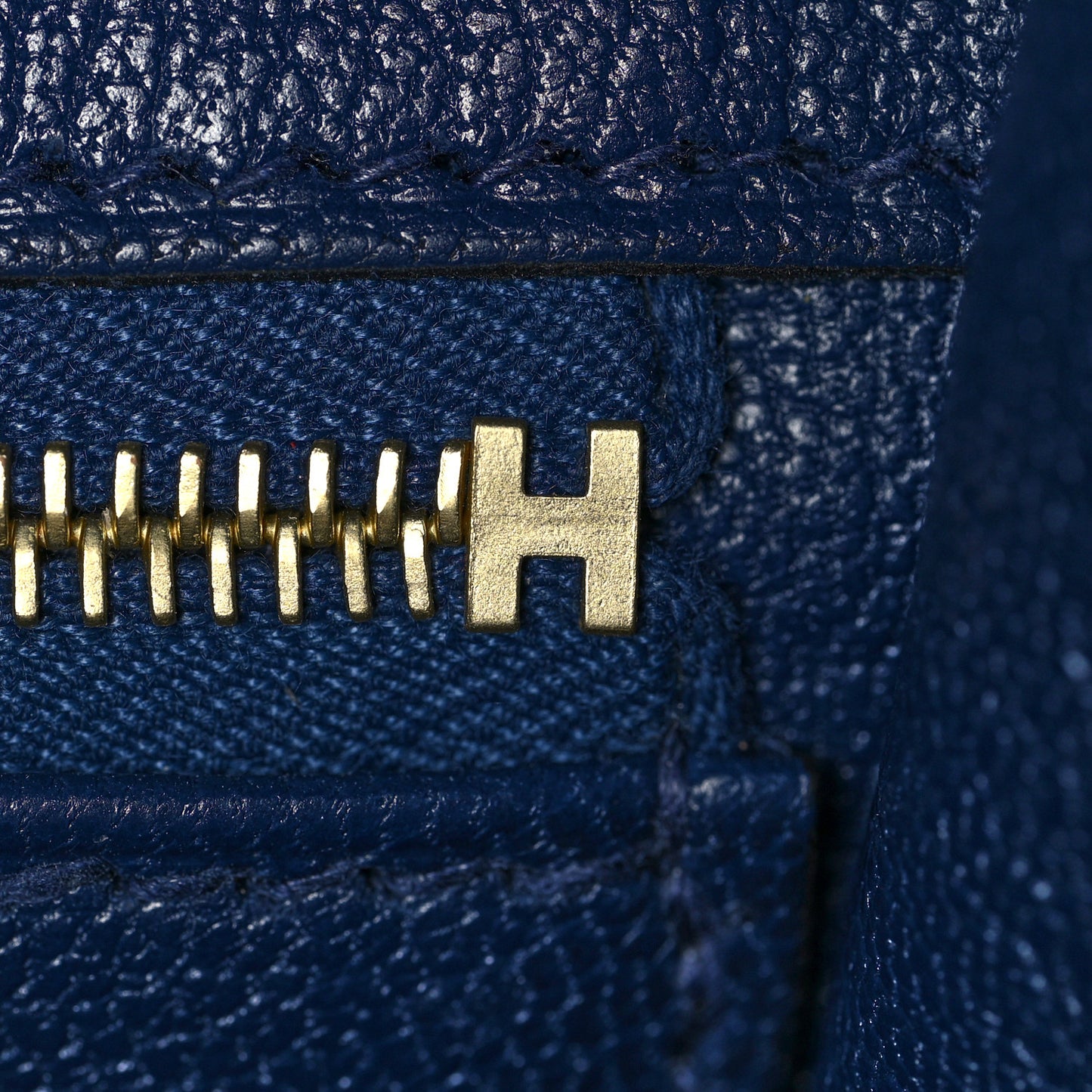 Togo Birkin 30 Bleu Saphir